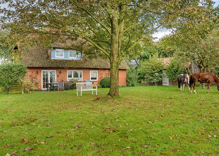 Reetdachchalet Chalé Emmelsbüll-Horsbüll